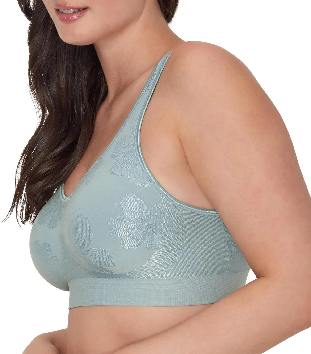Bali Women's Comfort Revolution Wireless Bra, ComfortFlex Fit Full-Coverage Bra, DF3488