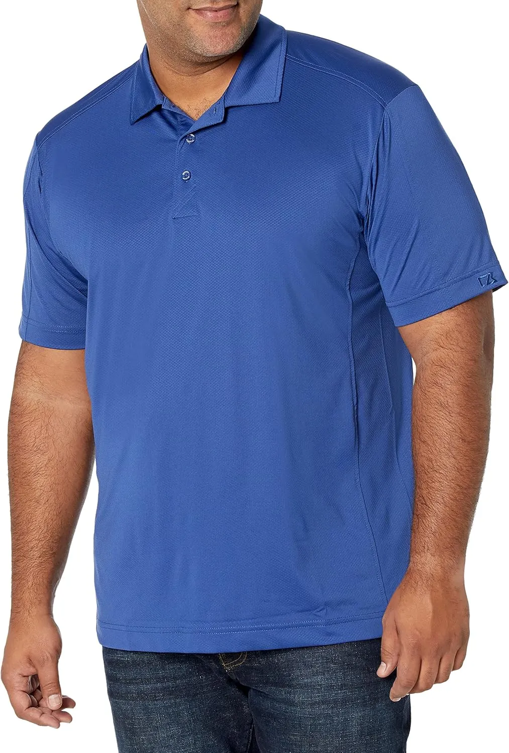 Cutter & Buck Men's Big & Tall Prospect Textured Stretch Polo