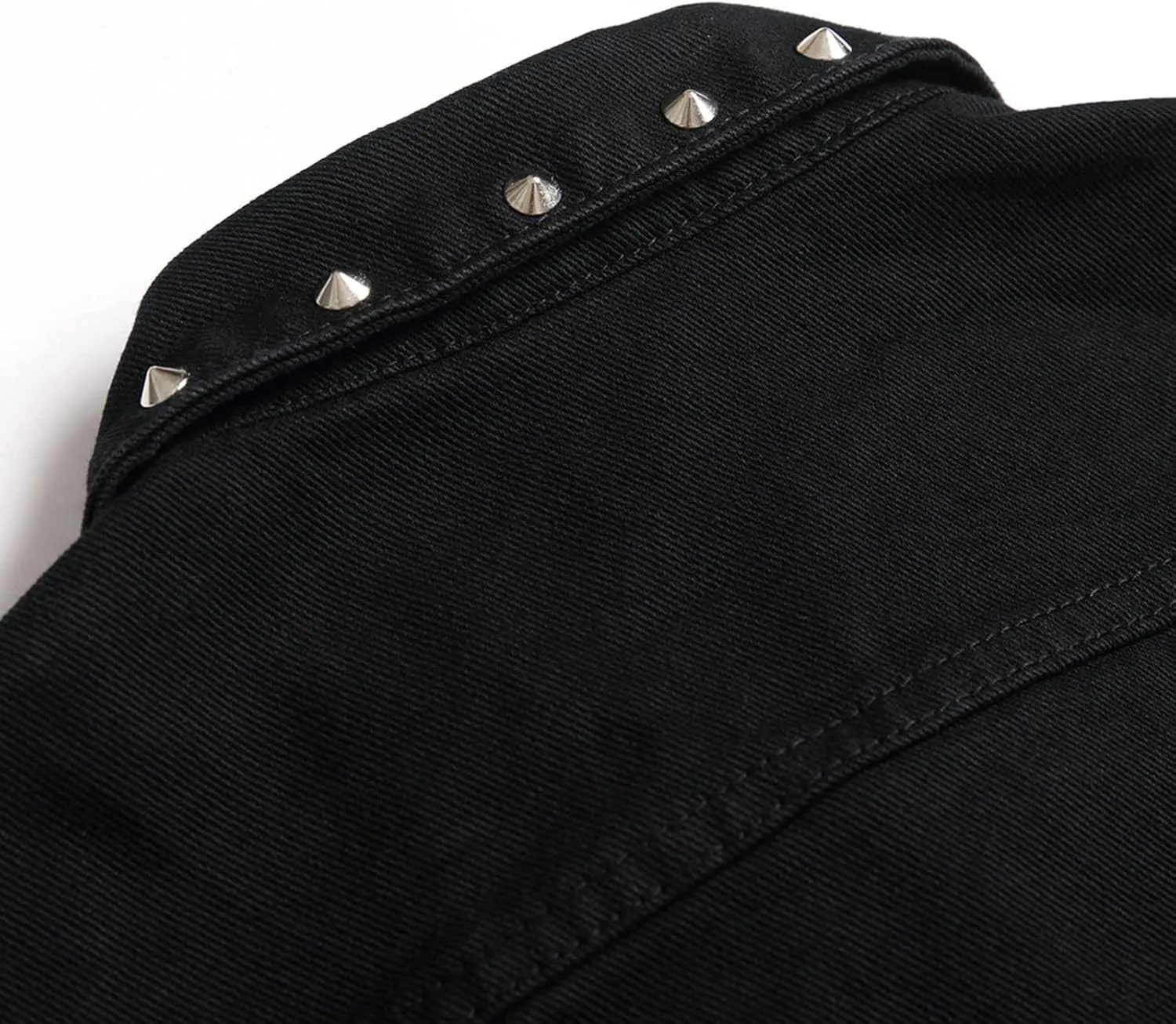 Denim Vest Men Lapel Sleeveless Slim Fit Retro Ripped Casual Jean Vest for Men's