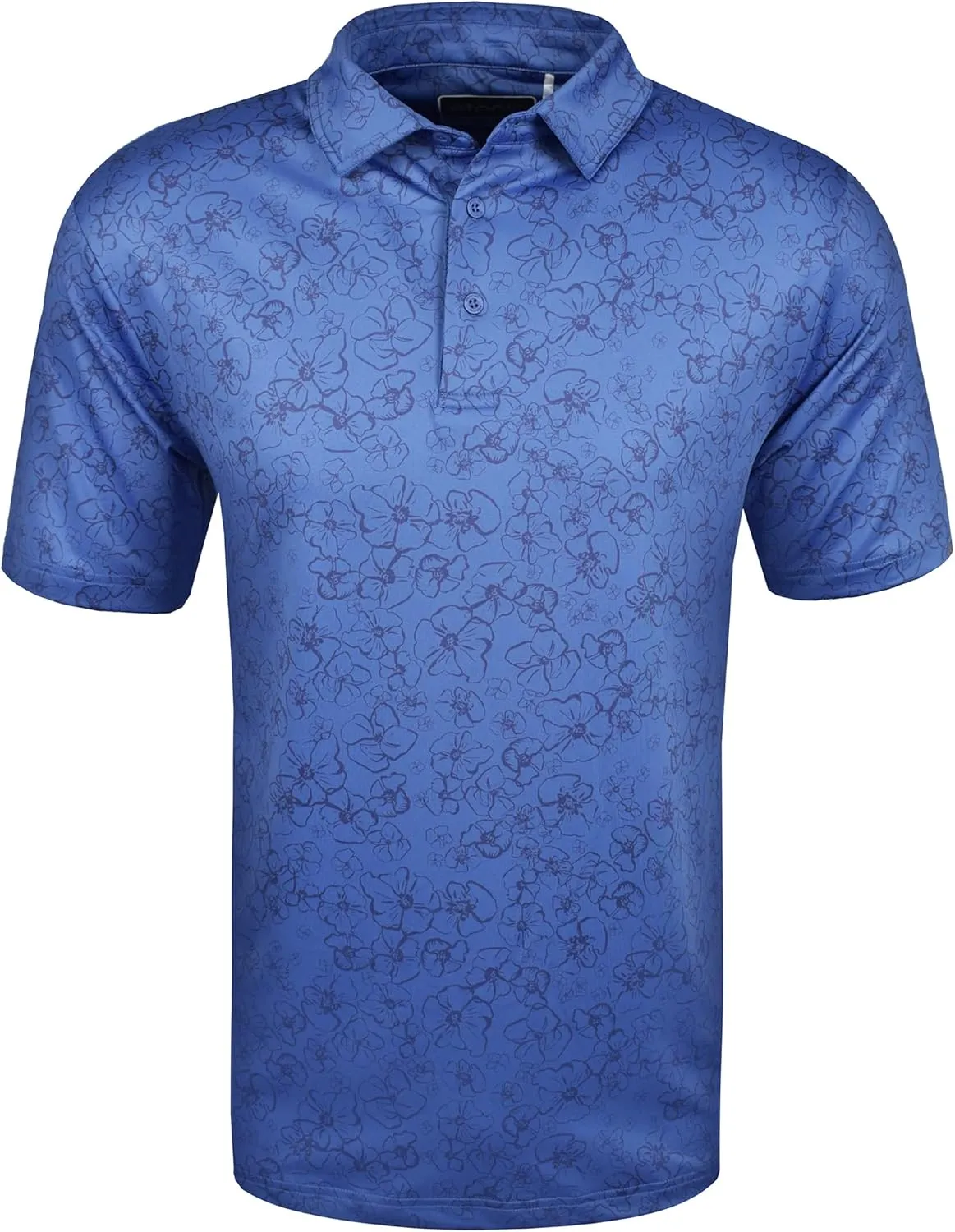 Etonic Martini Glass Print Golf Polo
