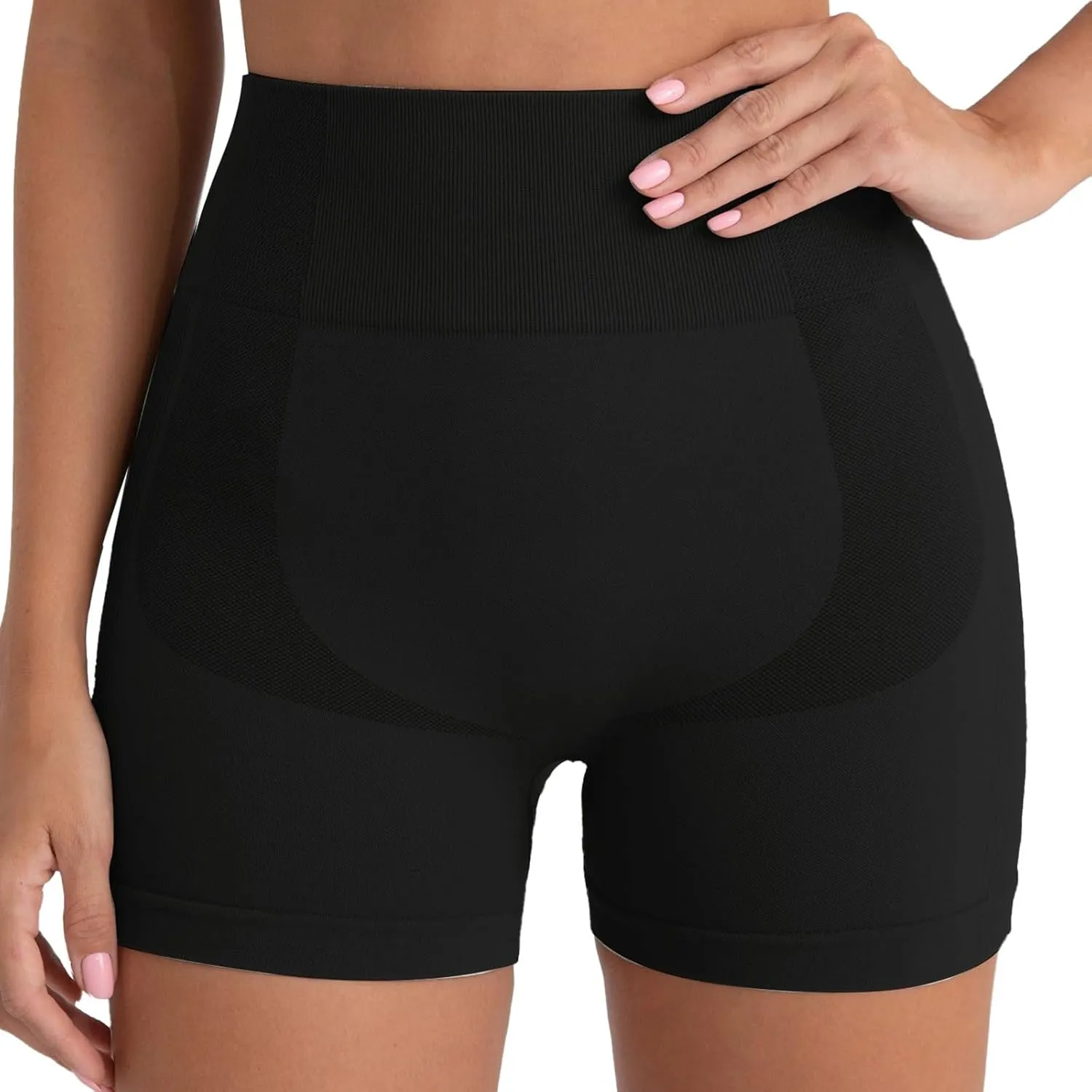 Lounge Shorts for Women Non See Through Yoga Leghings Shorts High Waist Stretch Booty Short for Gym Yoga Running