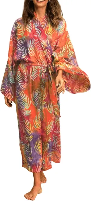 MEILING Women's Bikini Bathing Suit Cover Up Swimwear Open Front Kimono Jacket Cardigan Long Robe Dress
