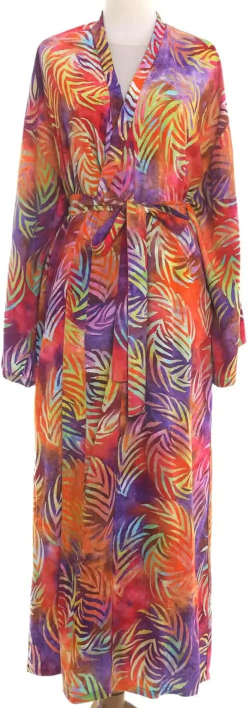 MEILING Women's Bikini Bathing Suit Cover Up Swimwear Open Front Kimono Jacket Cardigan Long Robe Dress