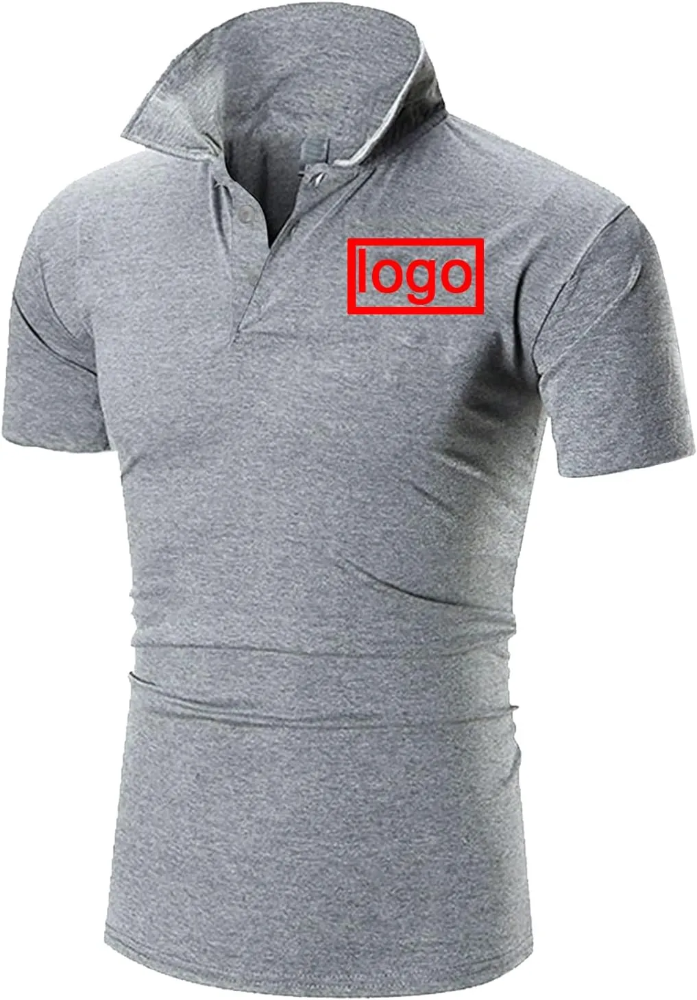 Men's Polo Shirts Custom T-Shirt Add Logo Text Golf Tennis Work Short Sleeve Shirt Personalized Tees