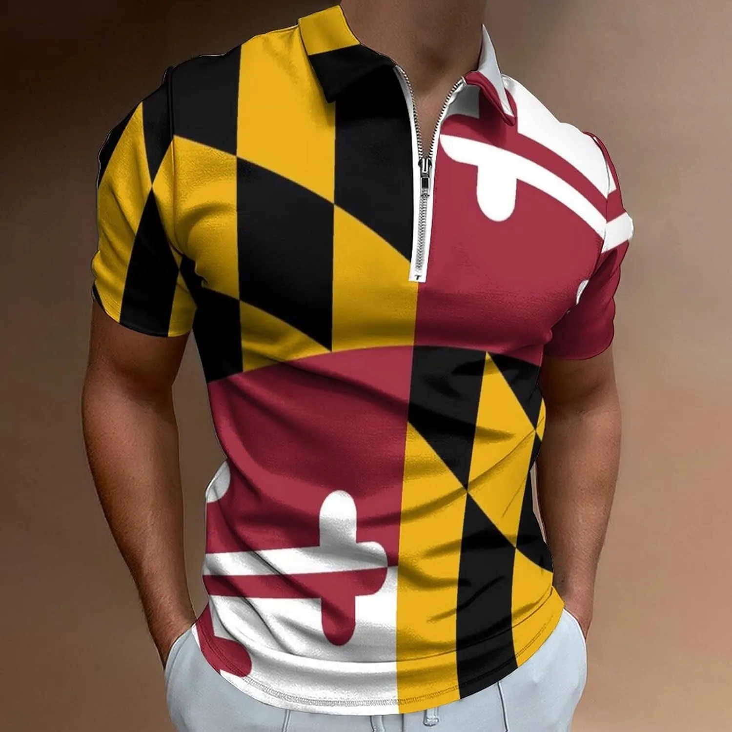 Mens Polo Shirts Short Sleeve Casual Solid Stylish Dry Fit Performance Designed Collared Golf Polo Shirts for Men