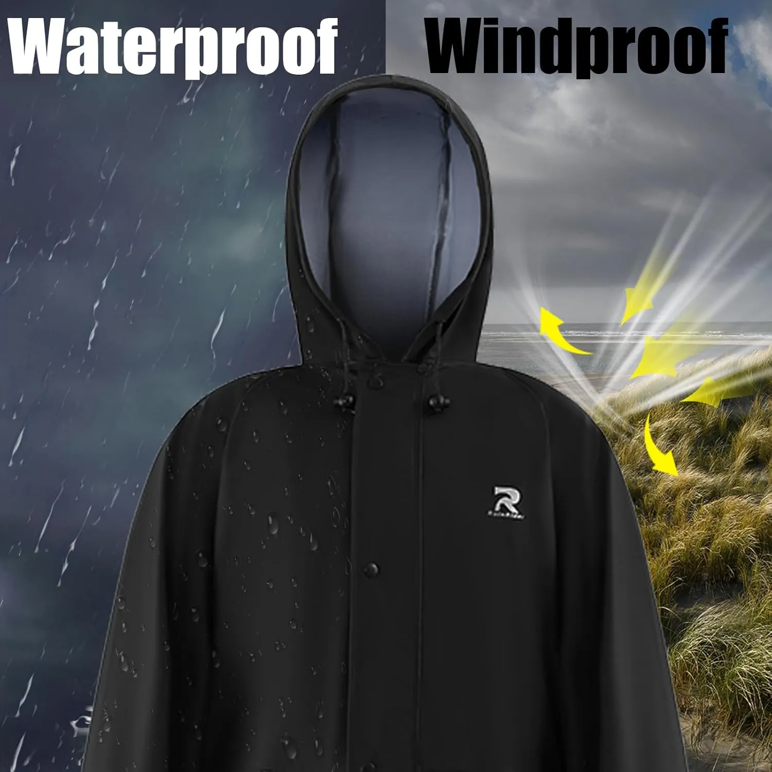 Rain Suits for Men Women Waterproof One Piece Rain Gear Heavy Duty Workwear