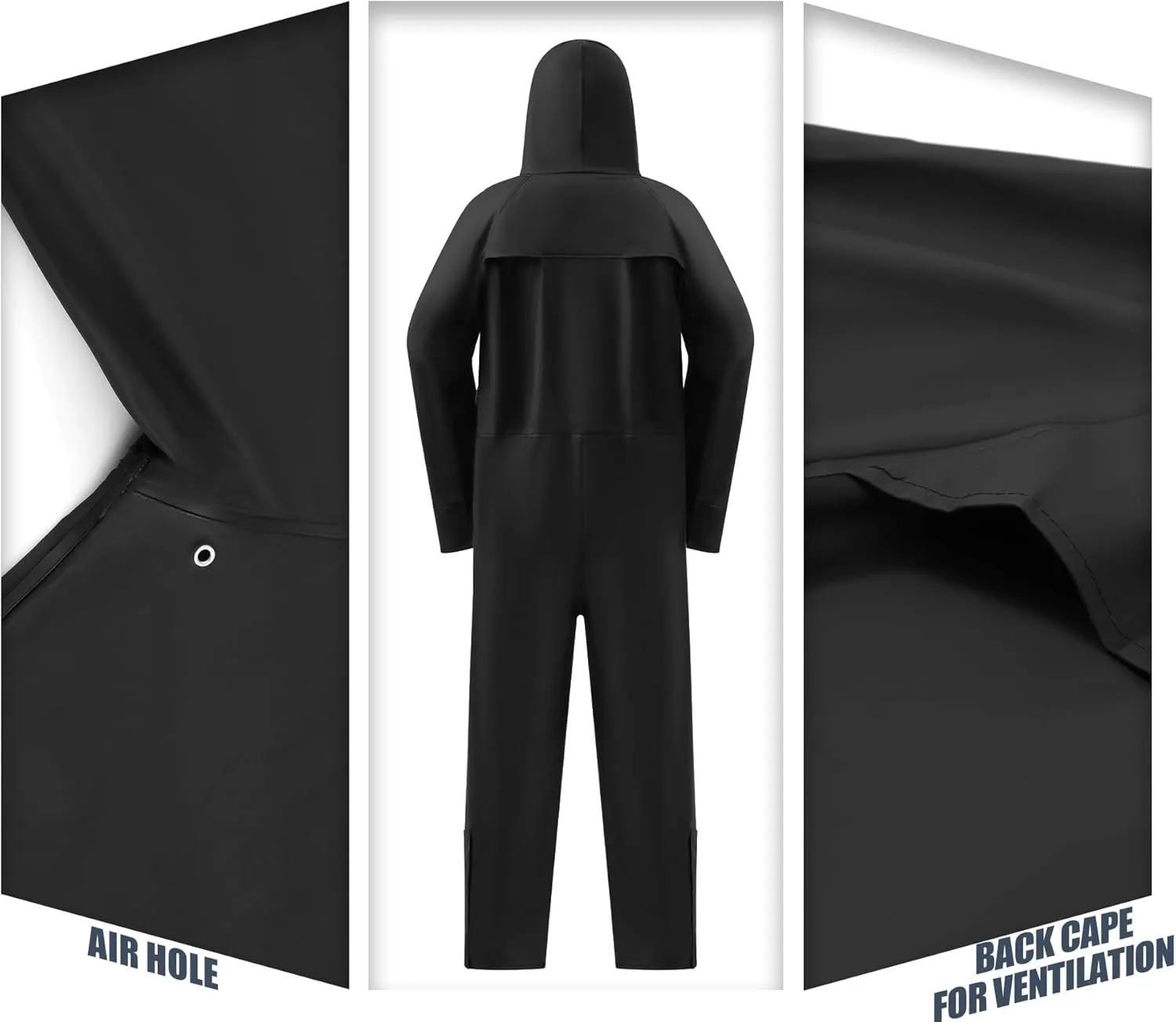 Rain Suits for Men Women Waterproof One Piece Rain Gear Heavy Duty Workwear