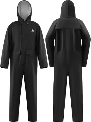 Rain Suits for Men Women Waterproof One Piece Rain Gear Heavy Duty Workwear