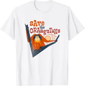 Save the Orangutans - Wildlife Conservation - T-Shirt T-Shirt