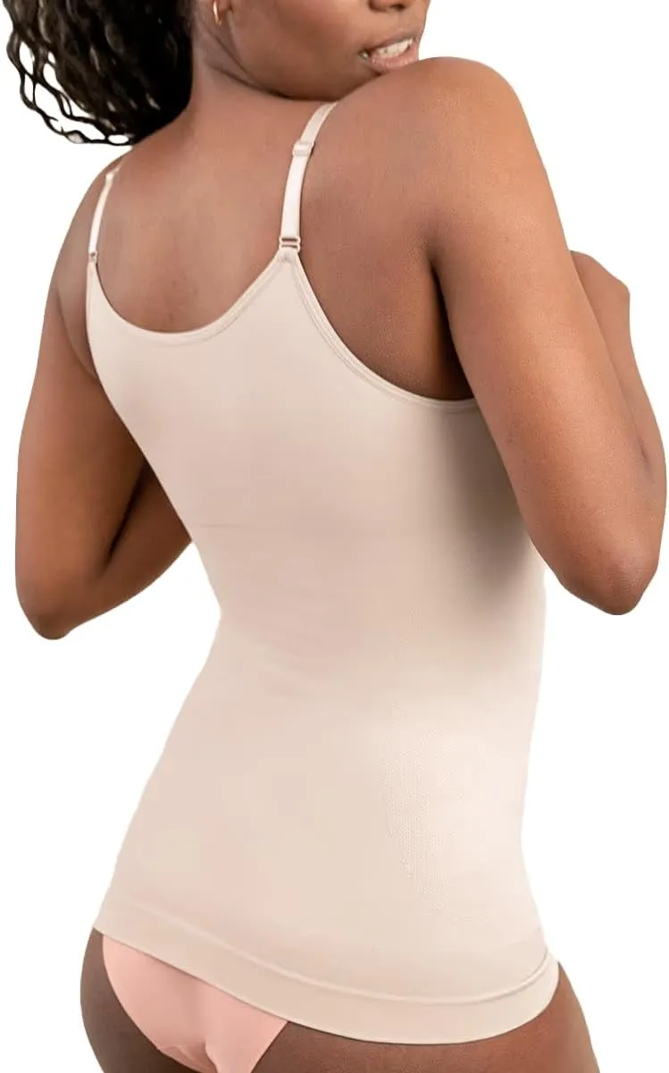 SHAPERMINT Womens Tops - Scoop Neck Cami Body Shaper for Women, Shapewear Tummy Control, Camisole Tank Tops for Women