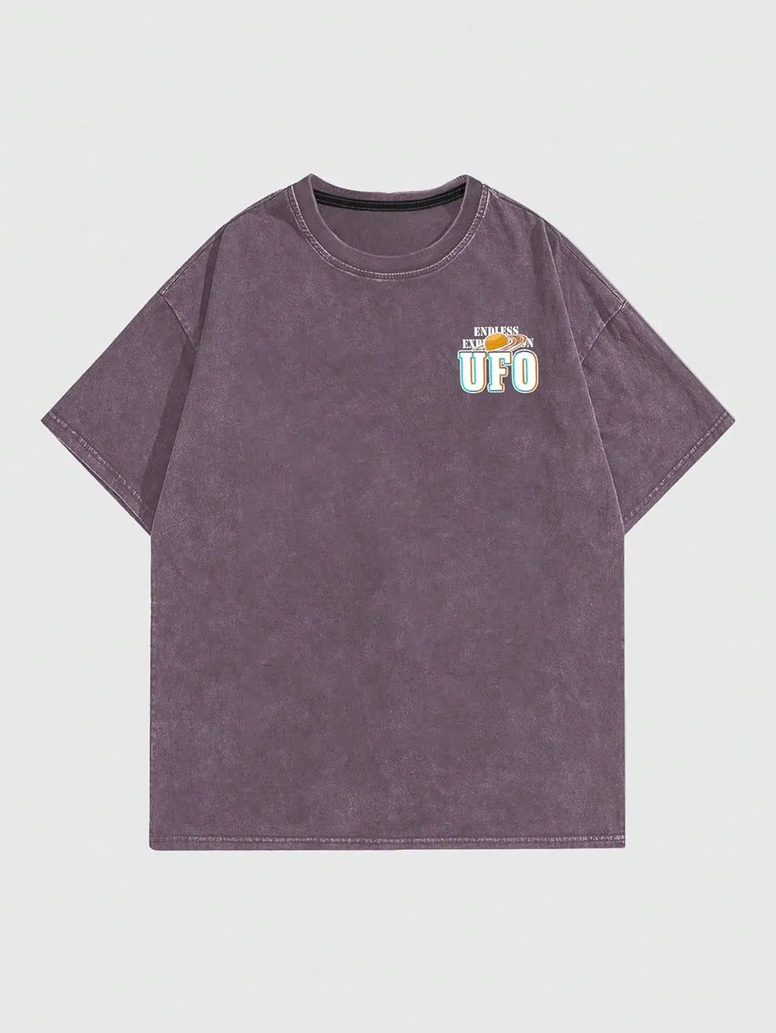 SOLY HUX Men's Graphic Tees Y2K Alien T Shirts Vintage Shirts 90s Oversized Streetwear Tops