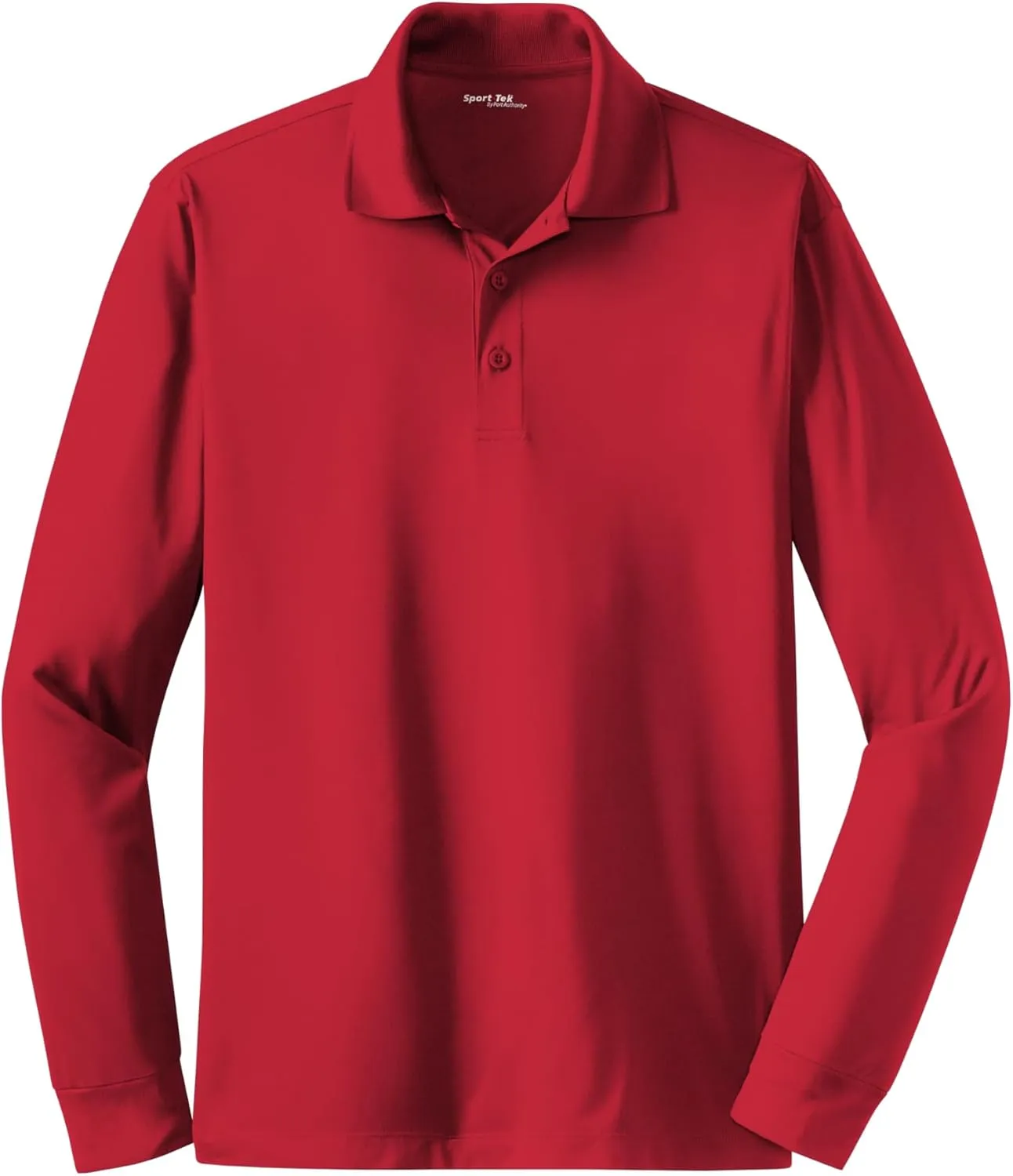 SPORT-TEK Men's Long Sleeve Micropique Sport Wick Polo