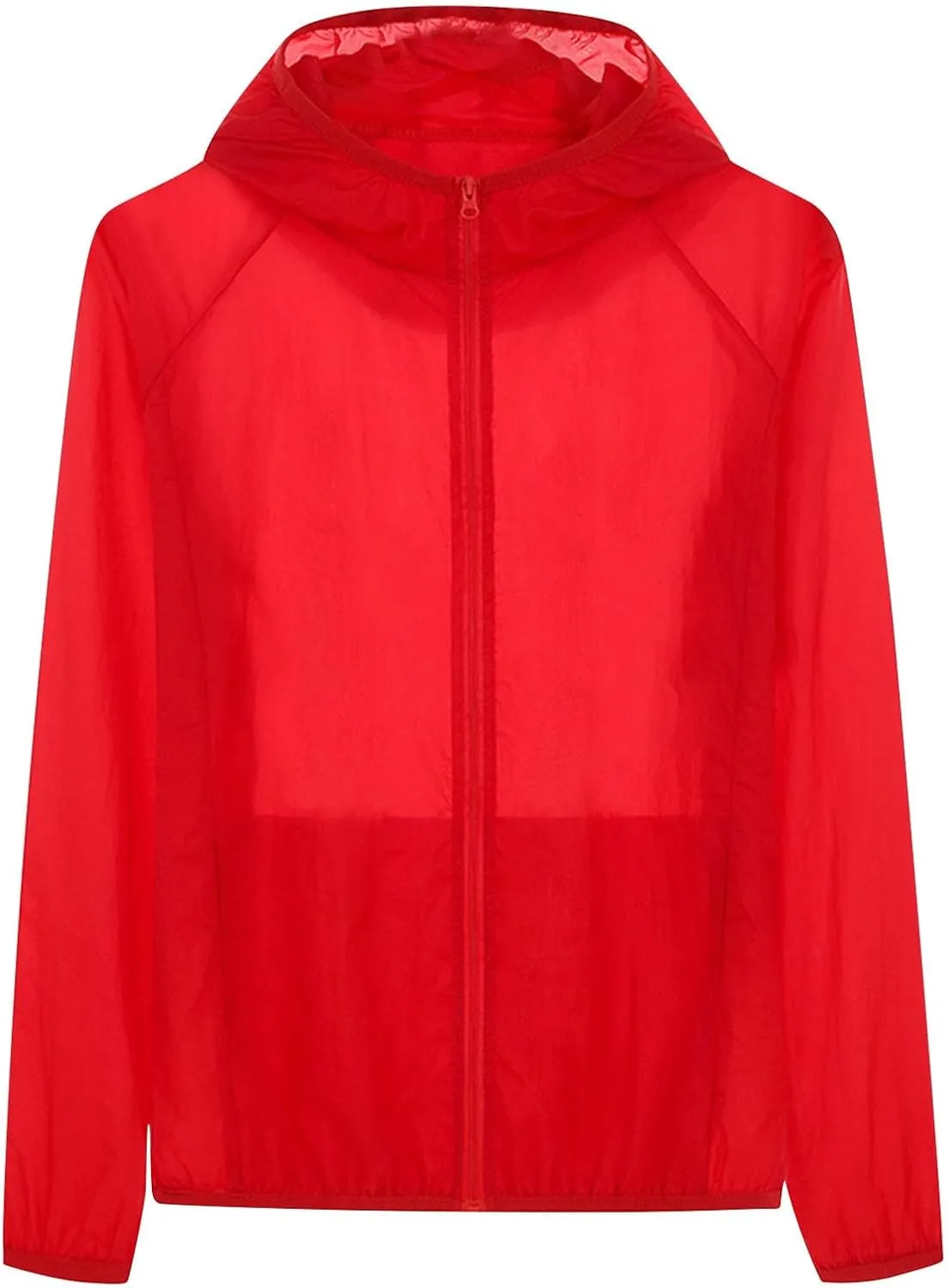 Unisex Sun Protection Jacket for Men & Women Full Zip Long Sleeve UV Hoodie Shirts Outdoor Athletic Jacket with Pocket