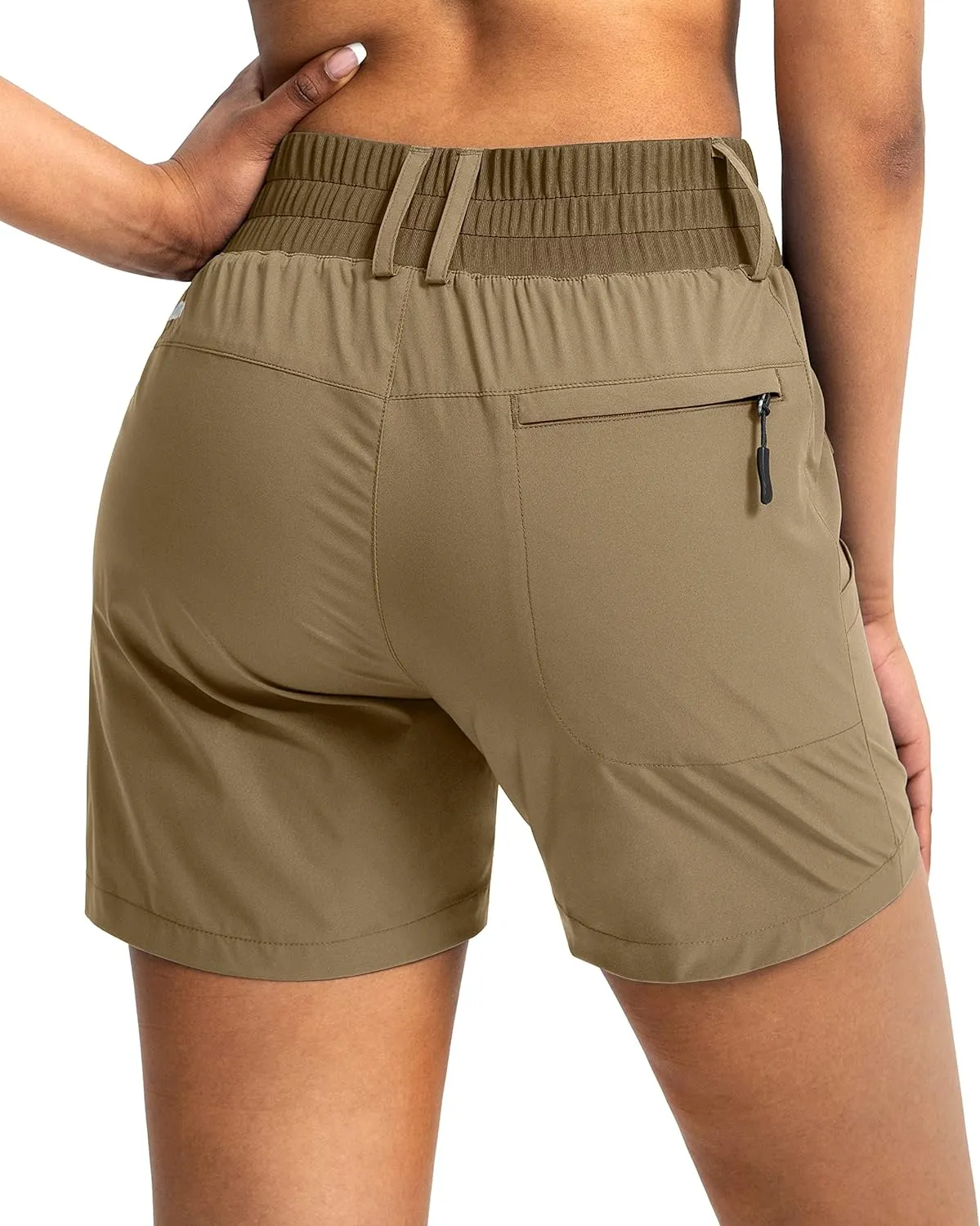 Viodia Women's 5" Hiking Golf Shorts with Pockets High Waist Stretch Cargo Short Shorts for Women Casual Summer