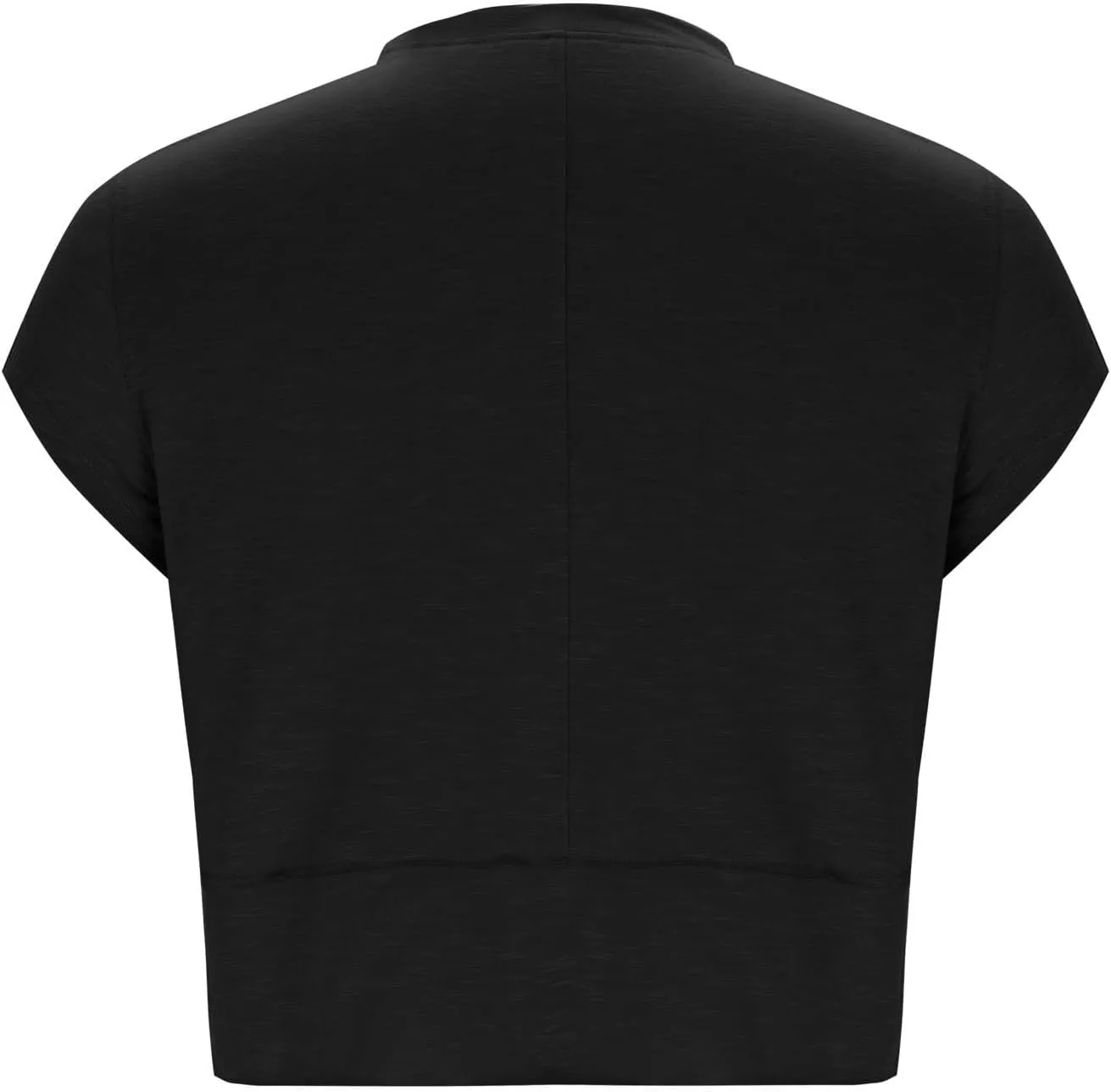 Women's Athletic T-Shirts Fashion Irregular Hem Crewneck Cap Sleeve Cropped Tops Lightweight Breathable Yoga Gym Tees