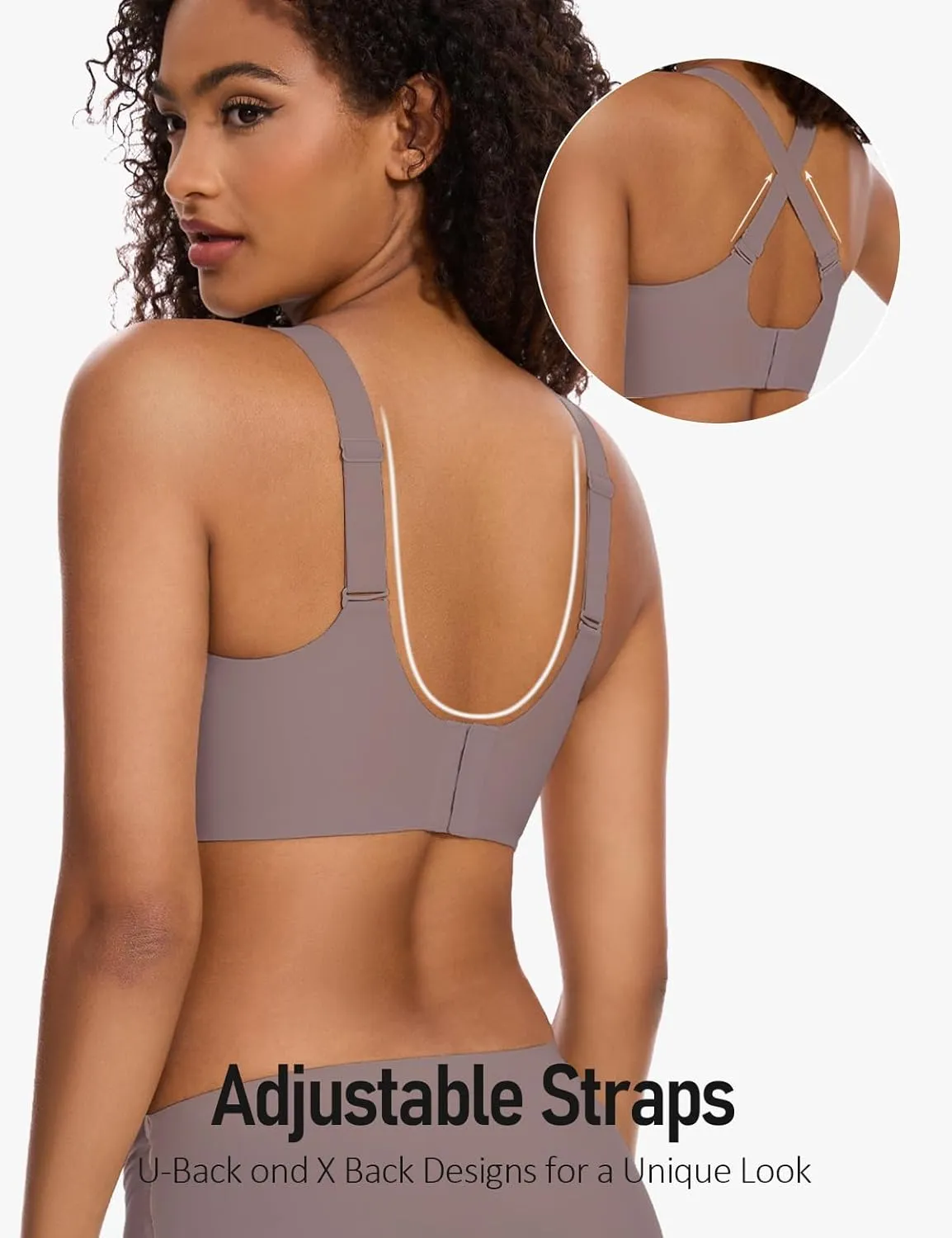 Womens Lace Seamless Bra Wireless Full Coverage Push Up Bras for Women No Underwire Comfortable Bralettes